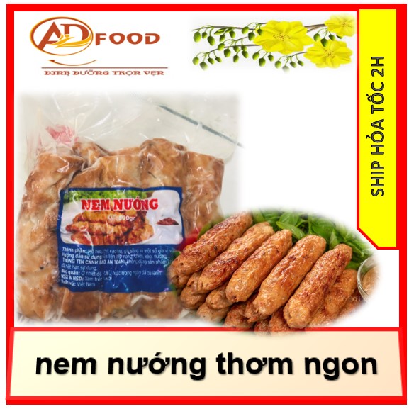 500gr nem nướng ( 10 cây ) nhìn là thèm