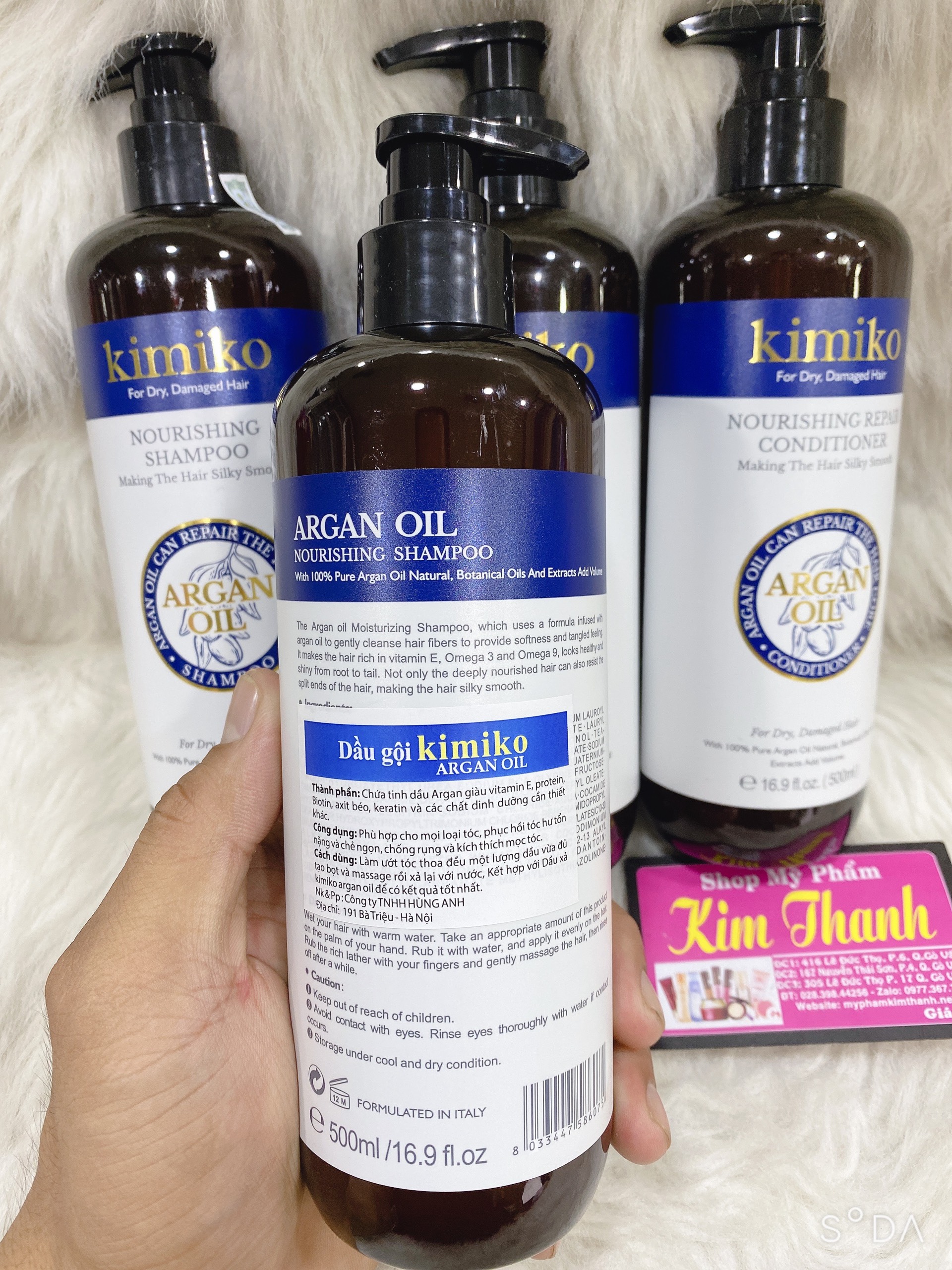 Dầu gội xã kimiko 500ml (800ml)