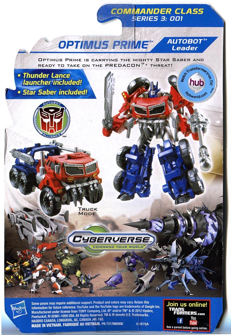 Đồ Chơi Robot Transformers Prime biến hình Optimus Prime/Predaking/Bulkhead/Magnus/Shockwave/Huffer - Beast Hunters Commander (Box)