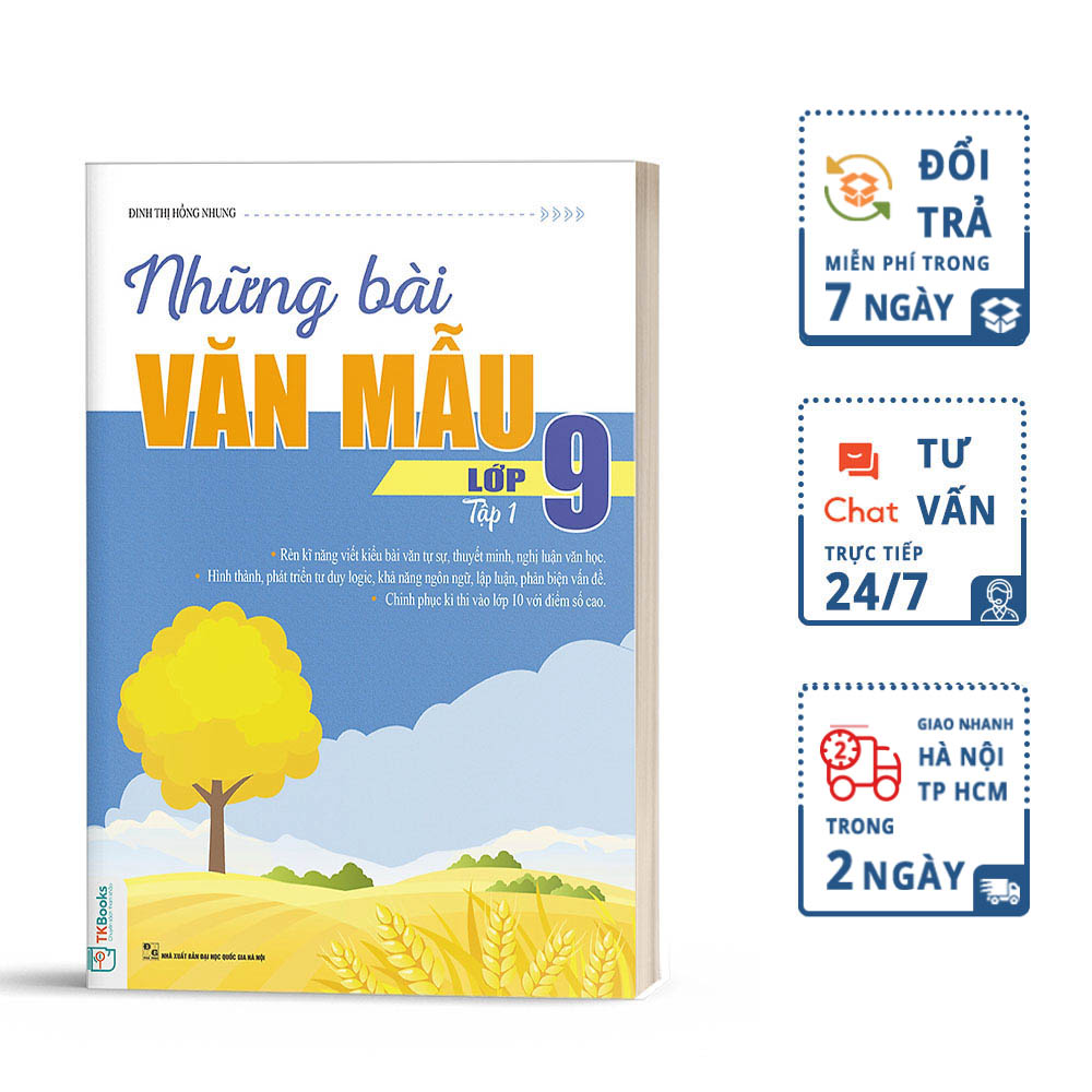 Những Bài Văn Mẫu Lớp 9 - Tập 1