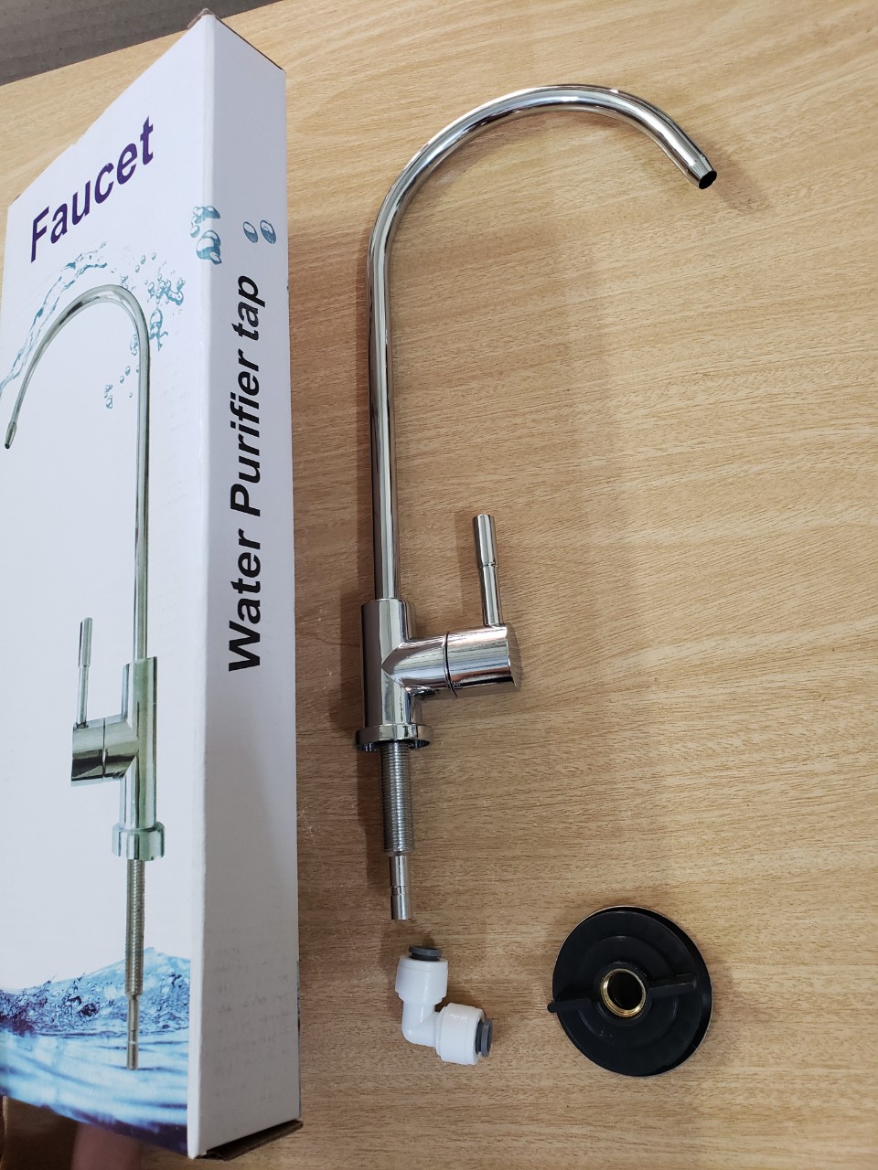(HCM) Vòi Máy Lọc Nước RO (Faucet) - - Dùng Trong Các Máy Lọc Nước RO (Inox)