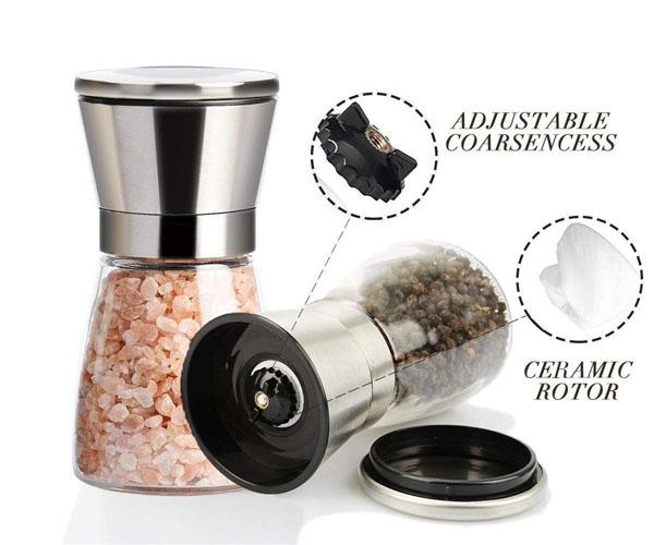 Dụng cụ đựng và xay tiêu inox
