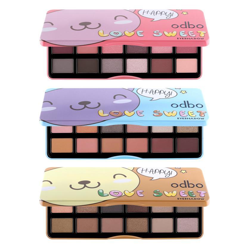 [HCM]Bảng Phấn Mắt 18 ô ODBO Love Sweet Eyeshadow