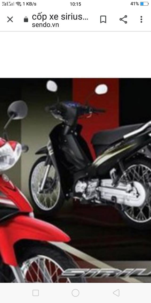 cốp xe sirius-thùng chứa đồ nghề