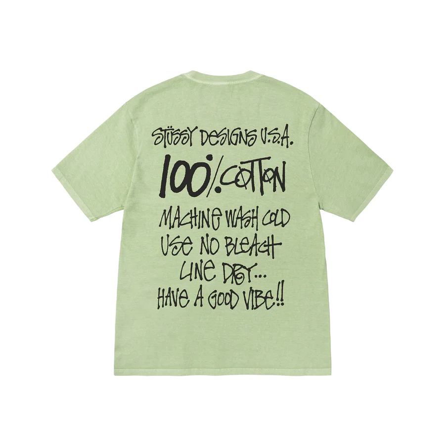 Áo thun Stussy 100% Pigment Dyed - CÓ SẴN