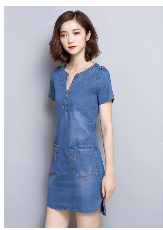 Dynamic Fashion Jeans Dress D512