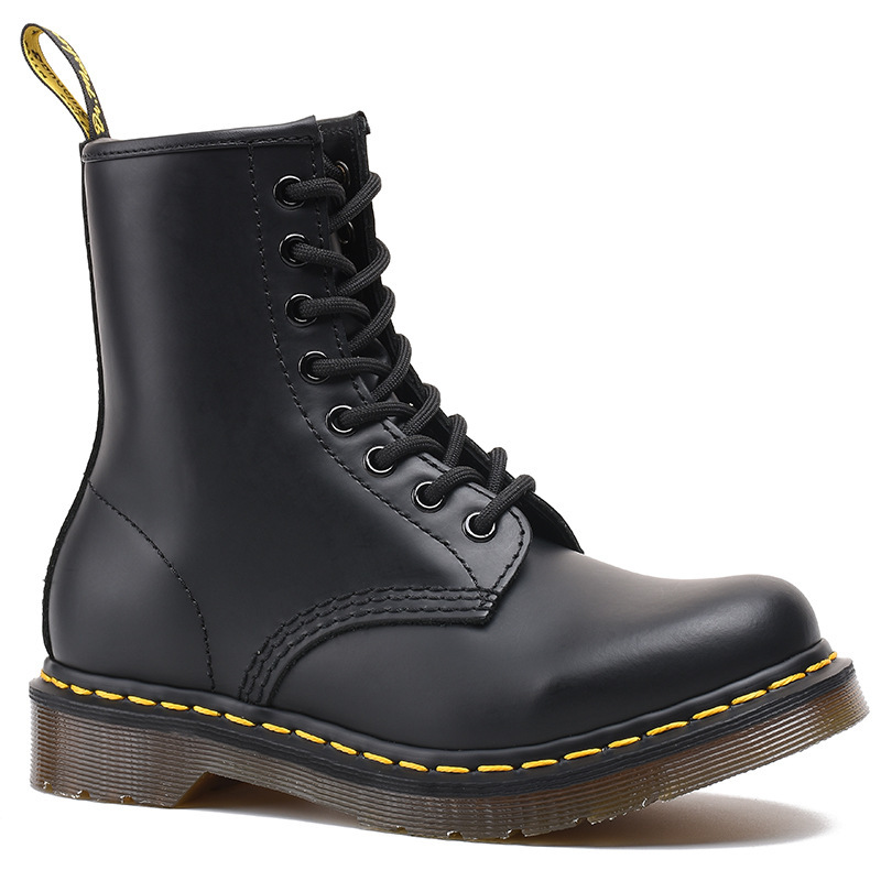 Giày Boot Dr marter Da Bò Đế Cao Su Nam, Nữ