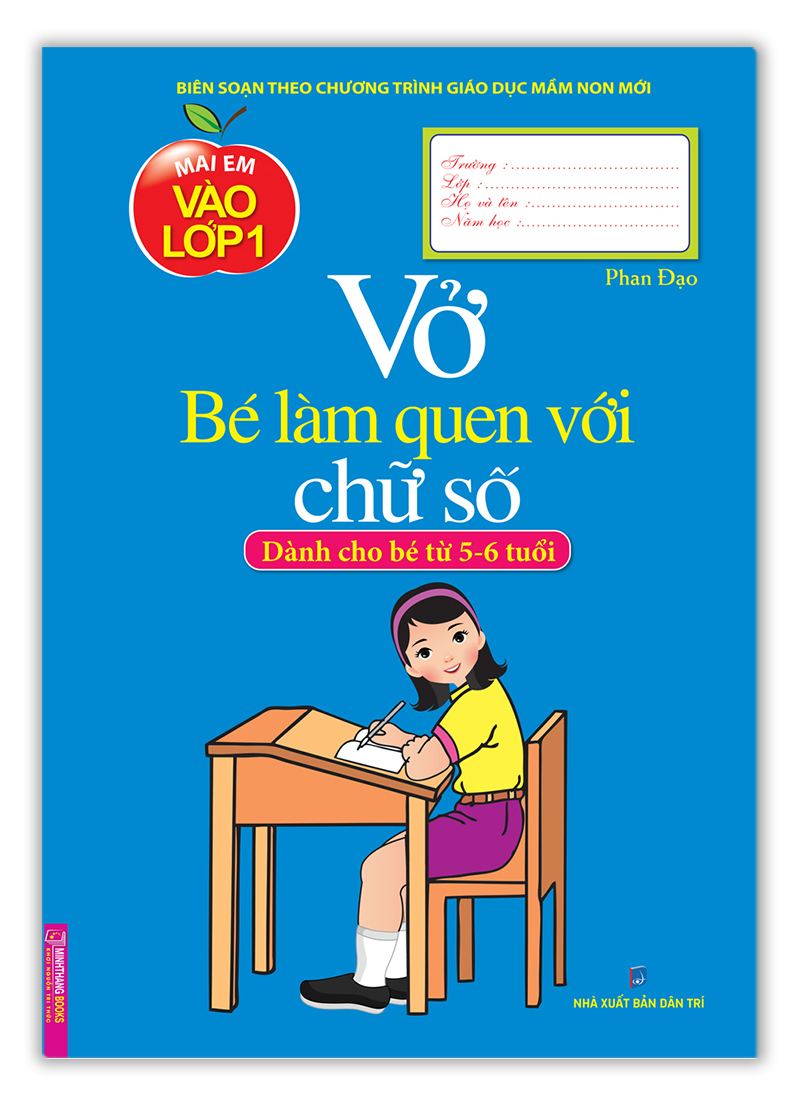 Vở bé làm quen với chữ số