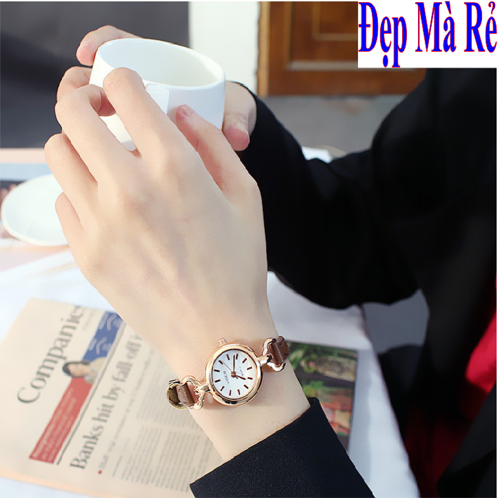 (Extra gift 1 tablets battery worth 20K) lady watches dial face brick elegant