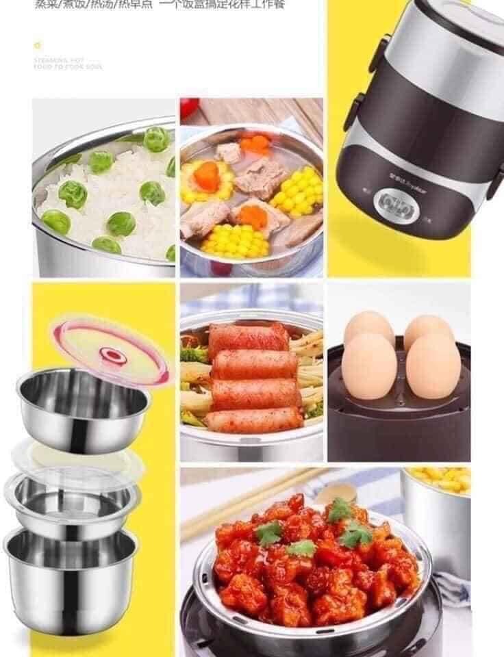 CẶP LỒNG ĐIỆN 3 TẦNG INOX