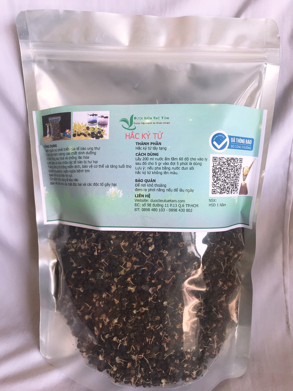 [HCM]100gr trà hắc kỷ tử - LOẠI CAO CẤP