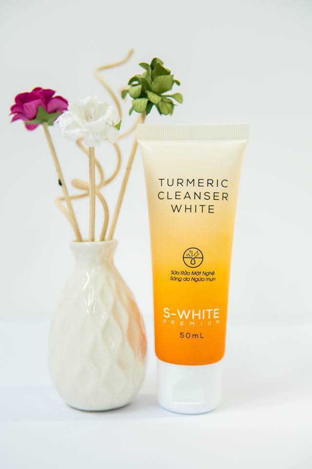 [HCM]Sữa Rửa Mặt Nghệ Ngăn Ngừa Mụn Sáng Da Swhite