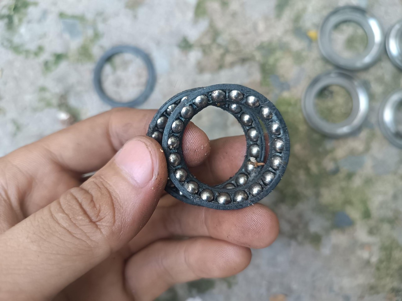 Bộ bi, chén cổ, chụp bụi honda 67, chaly, cd ( hàng tháo xe) -NN