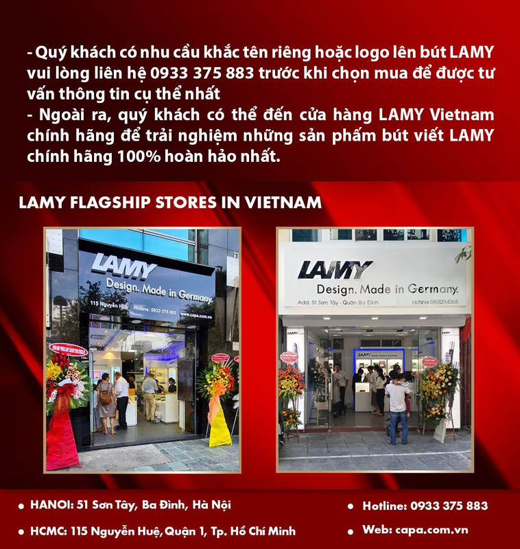Bút máy cao cấp LAMY 2000 Classic (001)