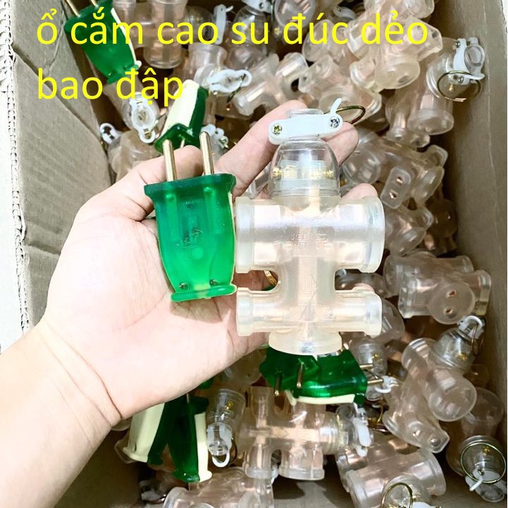 Bộ ổ cắm và phích cắm đúc không vỡ siêu bền chịu tải cao
