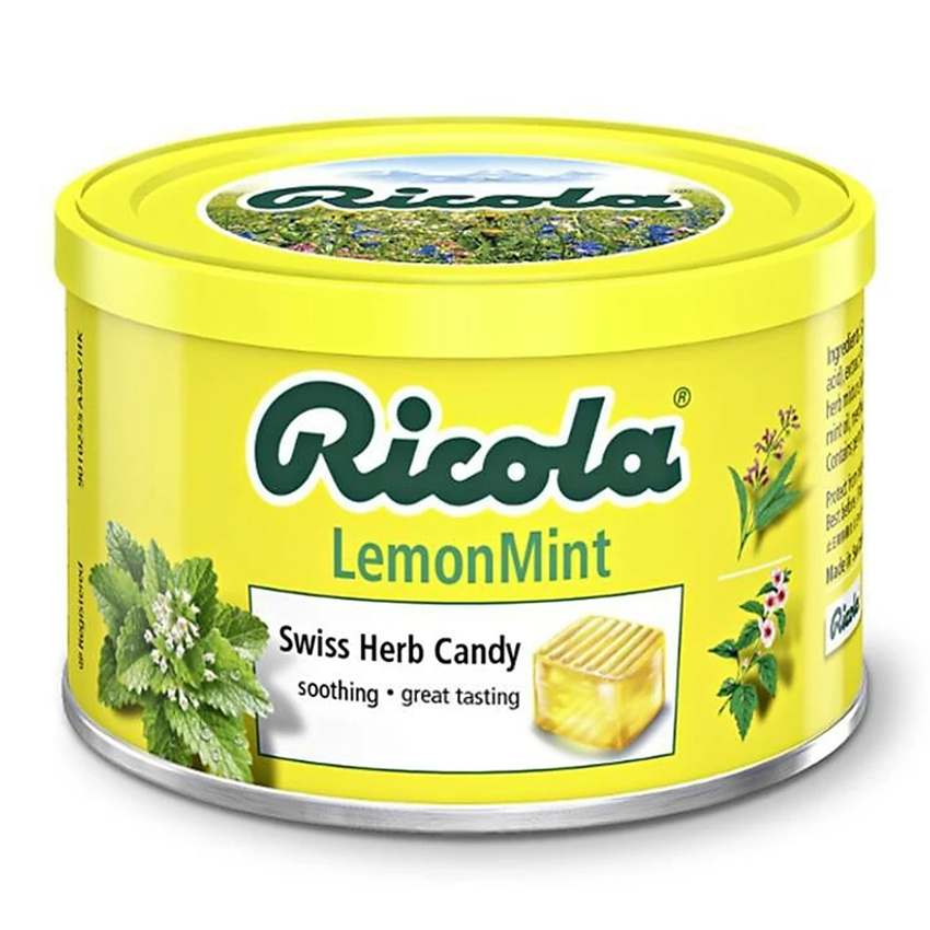 Kẹo thảo mộc ricola original herb và lemon mint 100g - begin food shop