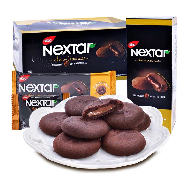 [HCM][Siêu Ngon] Bánh Socola Nabati Nextar Hộp 120gr ( 8 bánh) - Indonesia
