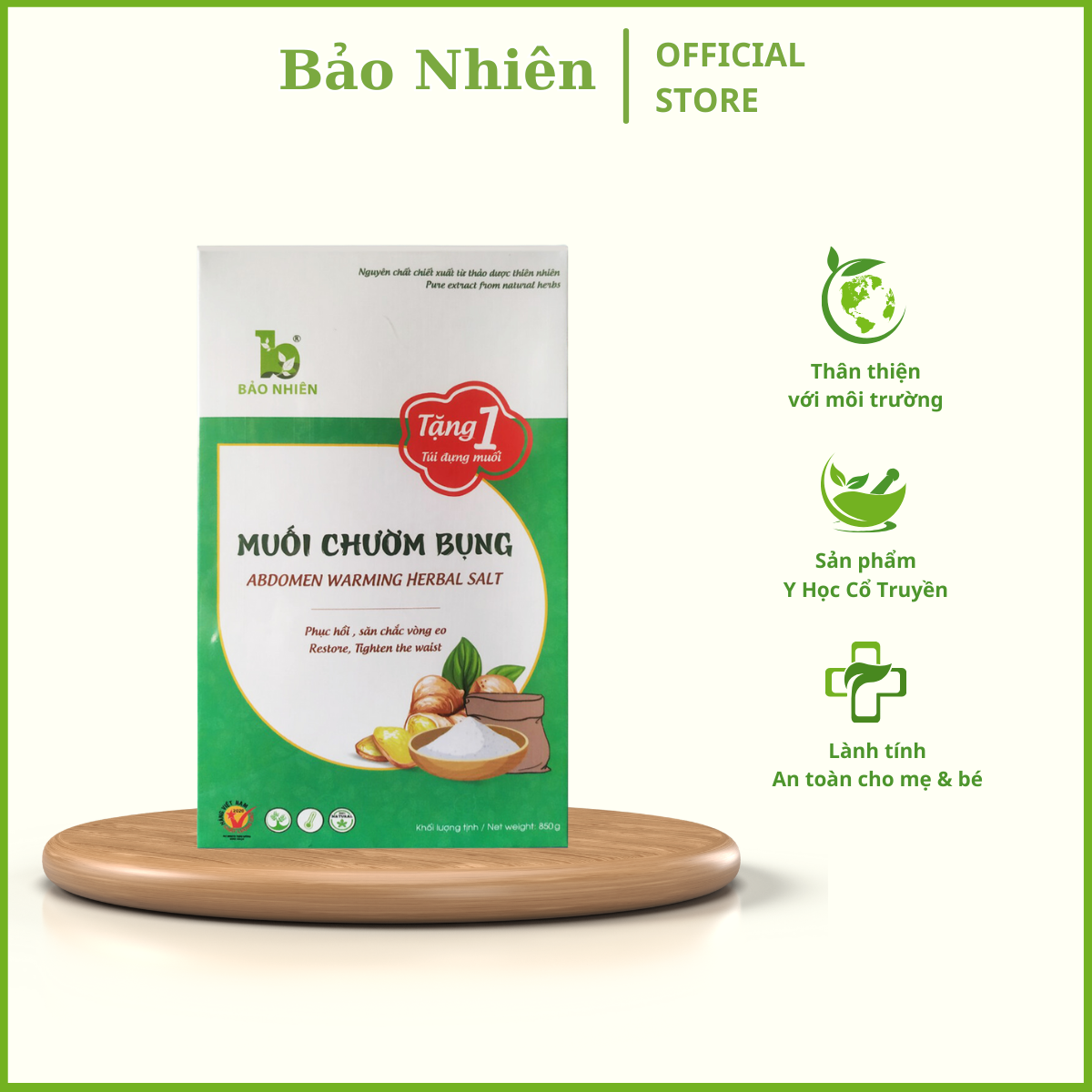 Muối Chườm Bụng Giảm Mỡ