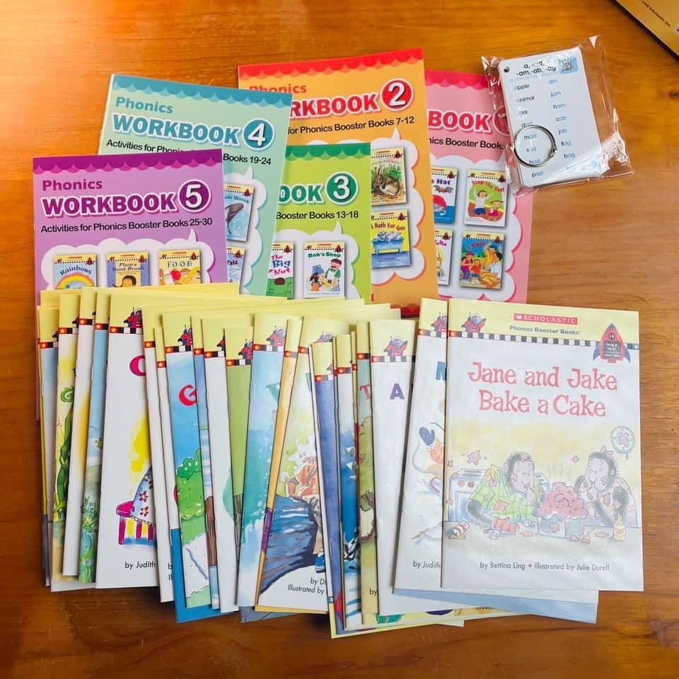 Bản nhập 35q - Scholastic Phonics Scholastic Reader + File Mp3