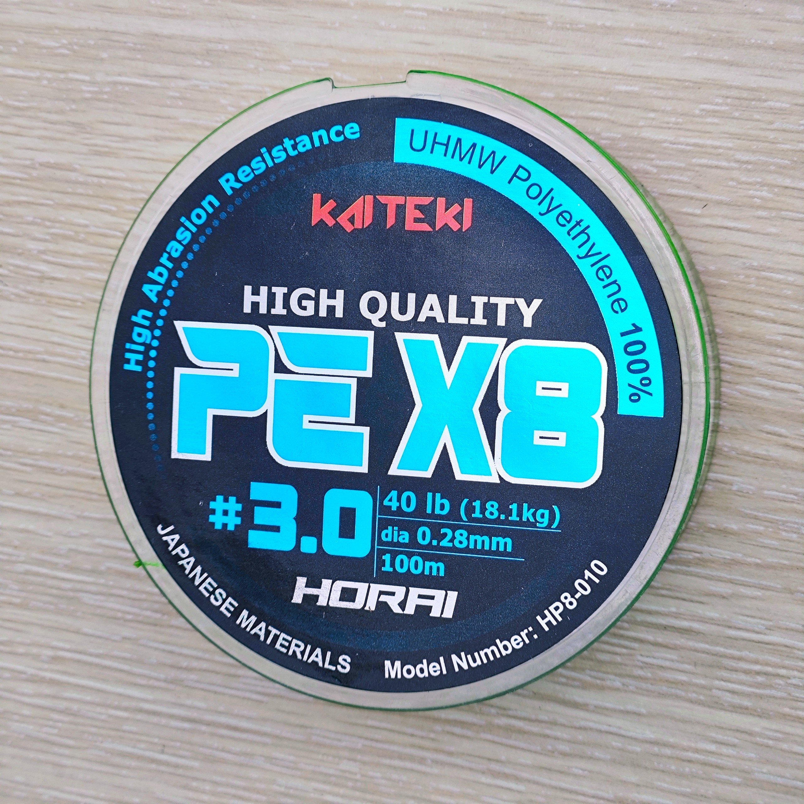Dây câu lure, dây câu cá lóc PE ROCK X9 size chuẩn đủ 100 mét chuyên câu cá Lóc, Chẻm