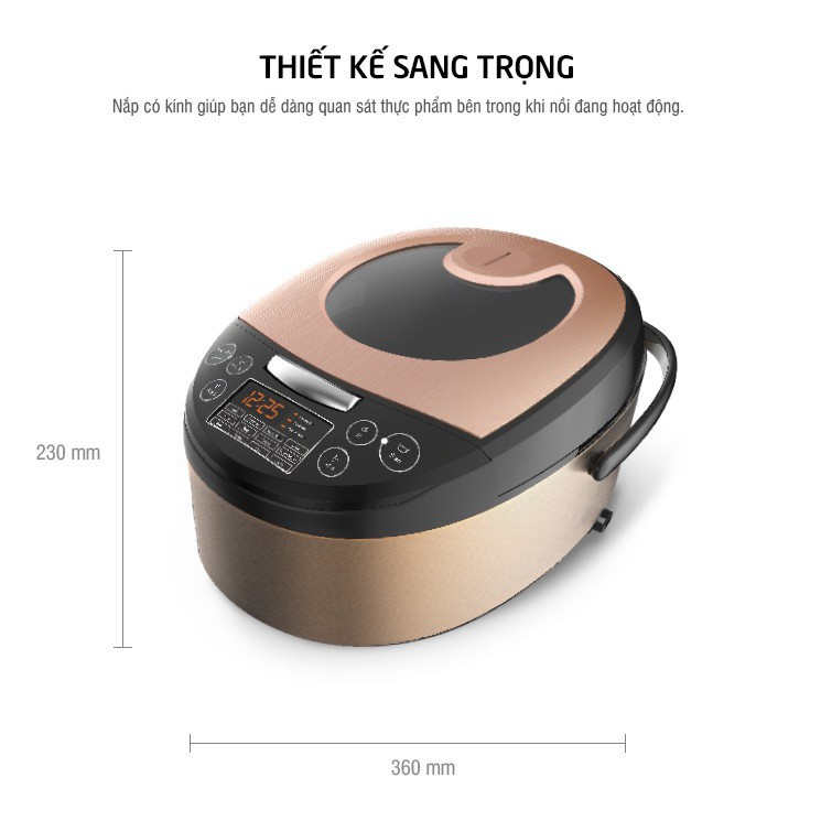 Nồi cơm điện Lock&lock điện tử EJR352