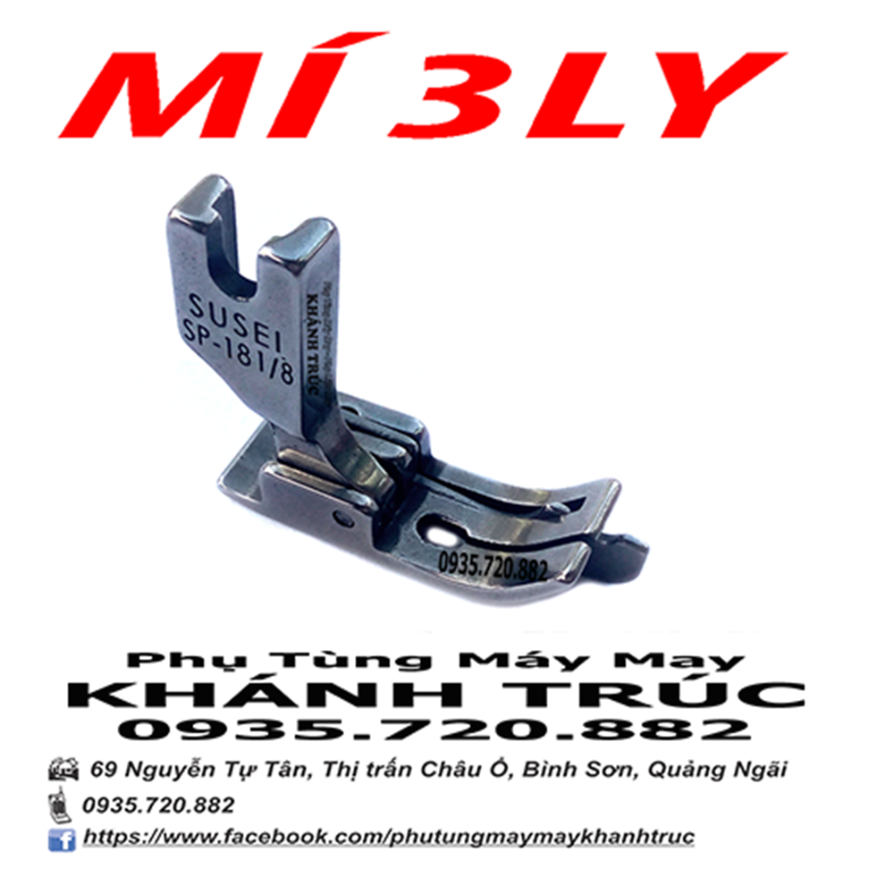 Chân vịt SP18 3ly máy may công nghiệp 1kim