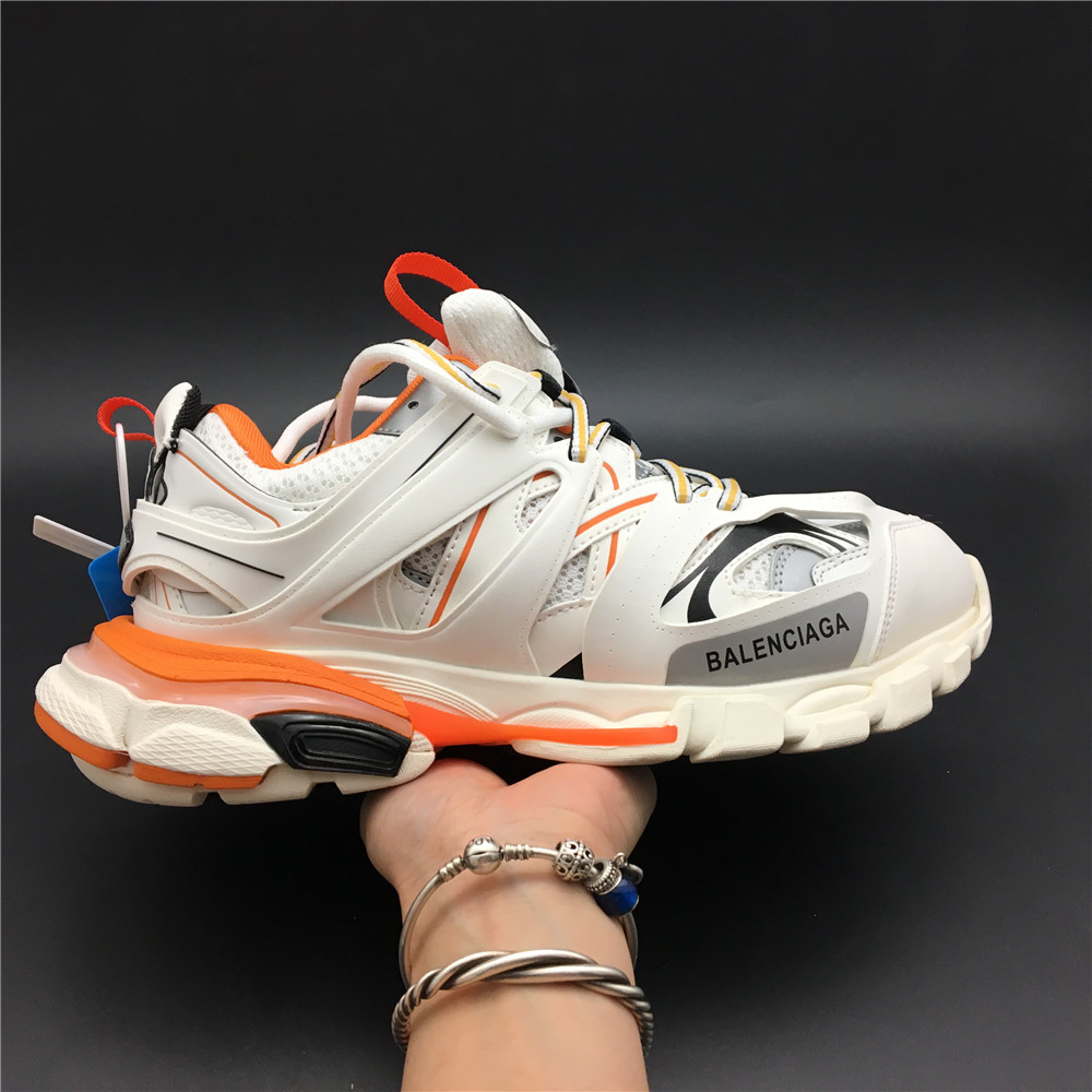 Giày sneaker trainer 3.0 màu trắng cam ( Full box)