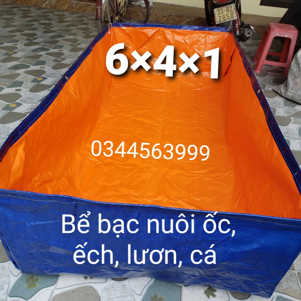 Bể bơi bạt, bể bơi trẻ em - 5*2*0,5 - 3*2*0,5