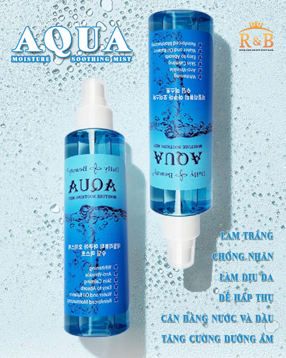 Xịt khoáng Aqua Moisture Soothing Mist