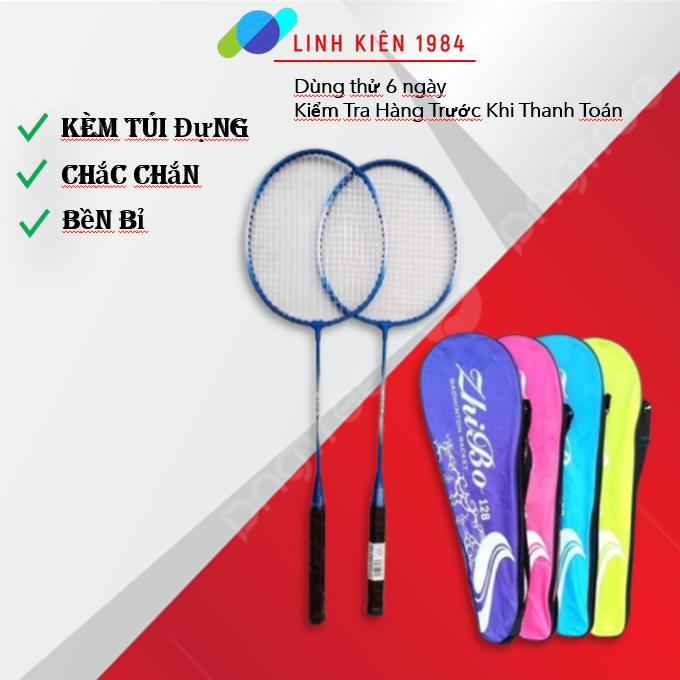 Bộ 2 cây vợt cầu lông kèm túi