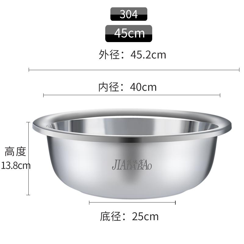 Jada Bao Vải Hình Tròn Dày Chậu Rửa Chậu Inox