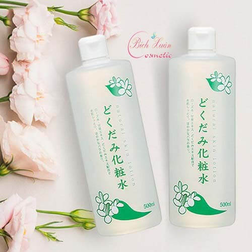 Nước hoa hồng diếp cá Dokudami Natural Skin Lotion Nhật Nước hoa hồng diếp cá Dokudami Natural Skin Lotion 500ml Thành phần chiết xuất từ diếp cá có tính kháng khuẩn cao