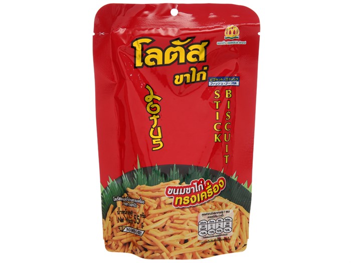 Bánh Que Thái Lan Gói 50G Bim Bim Thái Lan