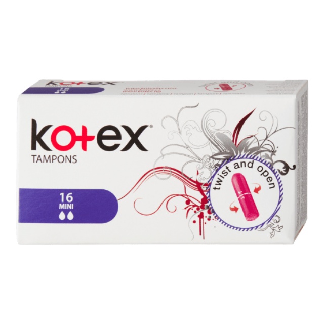 Tampon Kotex Nhập Khẩu Châu Âu