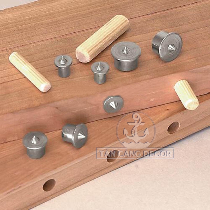Bộ Chốt Lấy Tâm Gỗ Inox
