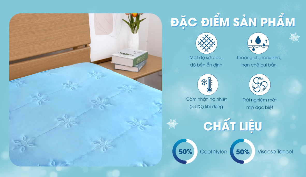 Bộ Ga Ice Tencel Everon ENTS403