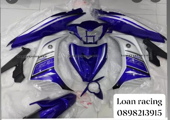 [freeship + quà 20k]Dàn áo, vỏ nhựa  exciter 135 luôn tem  10 món dàn màu hàng zin chính hãng Yamaha _ shop phụ tùng honda