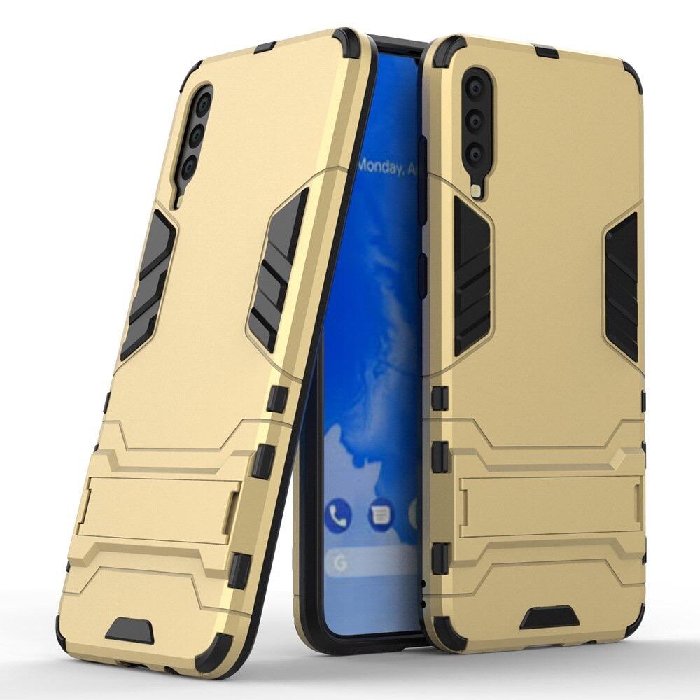 Ốp lưng chống sốc Iron Man Samsung Galaxy A70, bo viền chân chống lưng máy tiện lợi