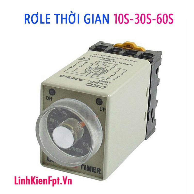 Role thời gian CKC Timer 10s 30s 60s Kèm Đế