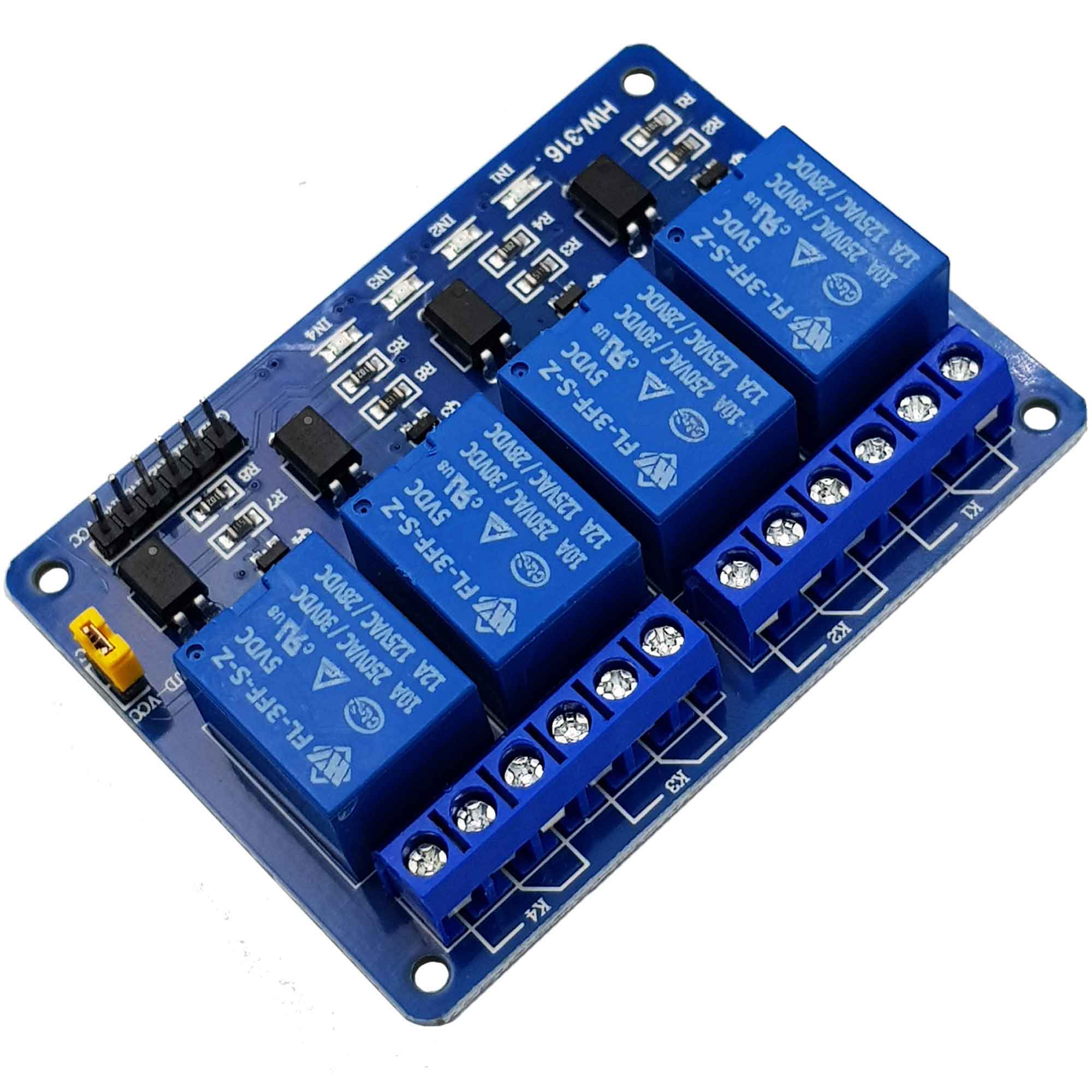 Module 4 Relay Với Opto Cách Ly (5VDC)
