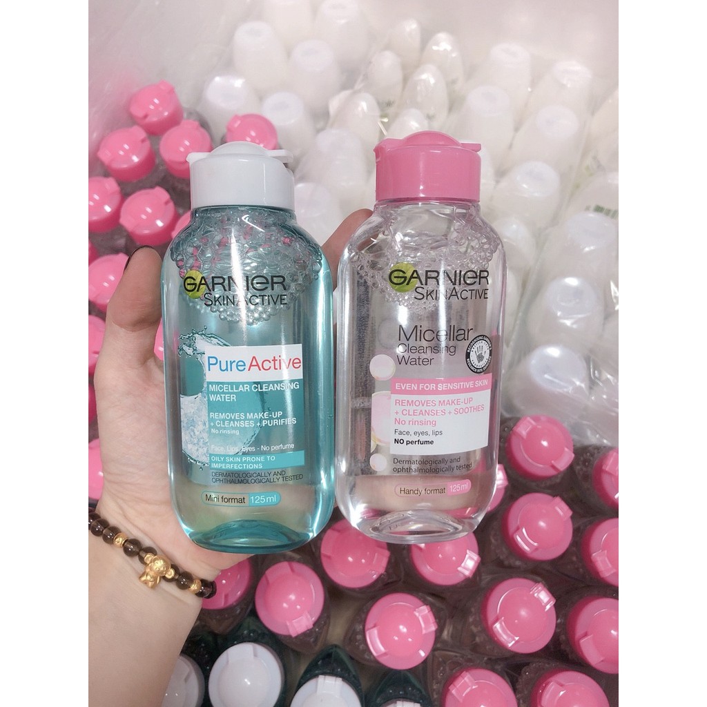 Nước Tẩy Trang Garnier Micellar Cleansing Water 125ml