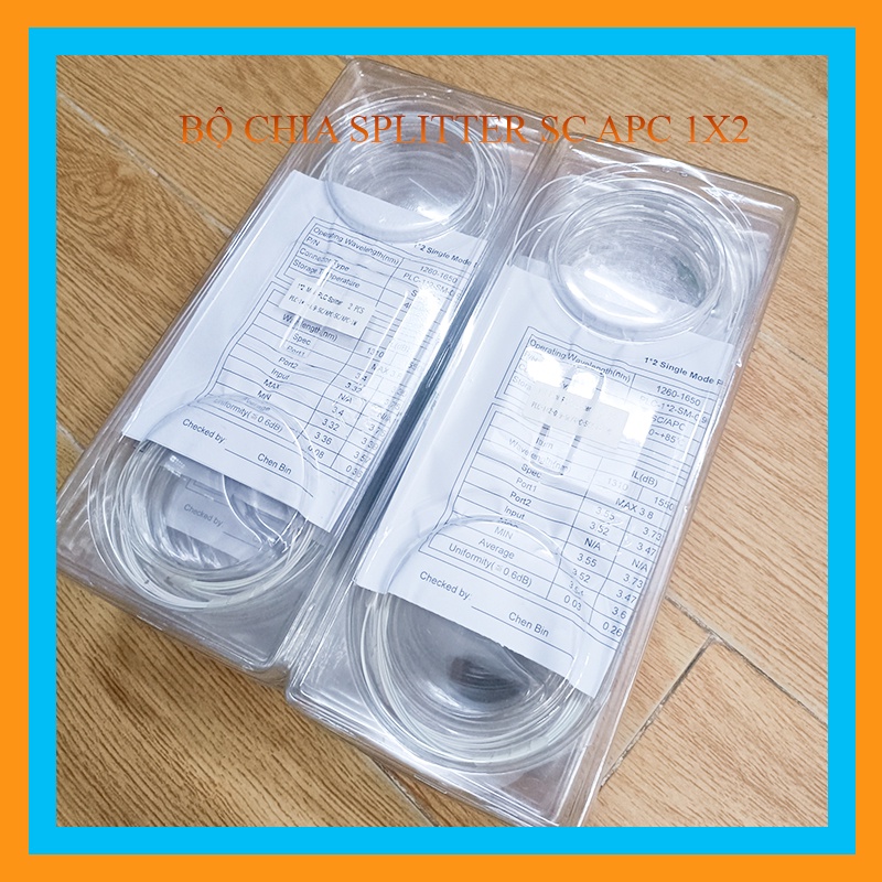 Bộ chia quang PLC 1x2 SC/APC