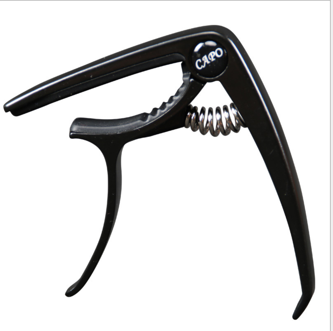 Capo Đàn Guitar Kim Loại Cao Cấp Màu Đen