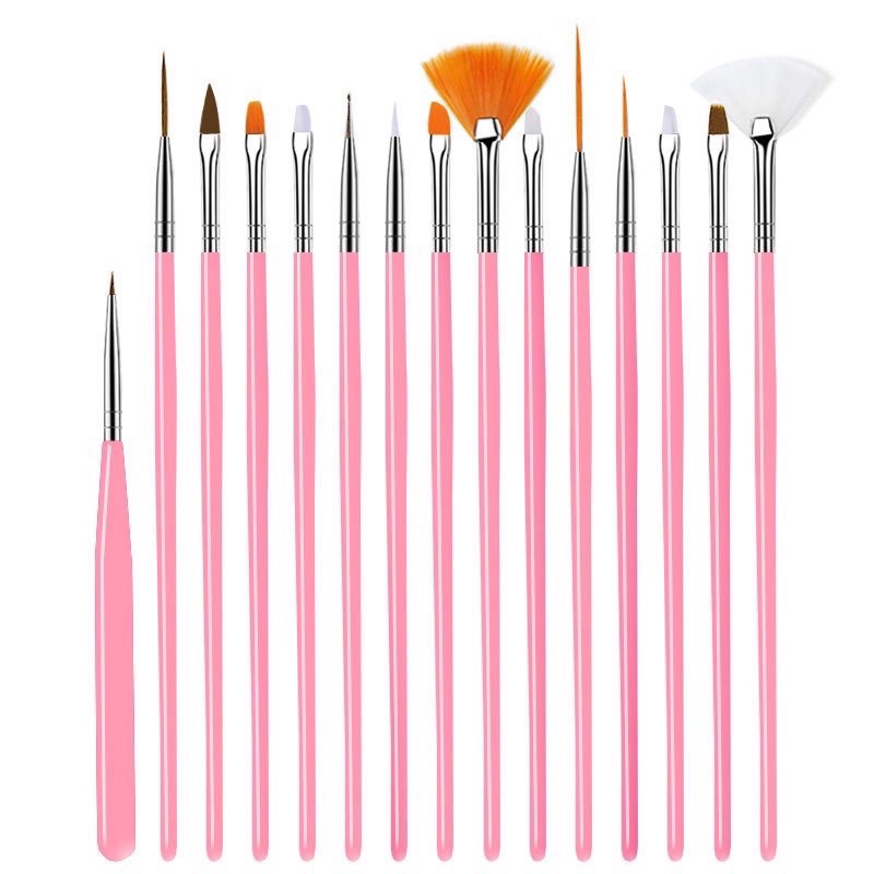 Bộ cọ 15 cây vẽ móng