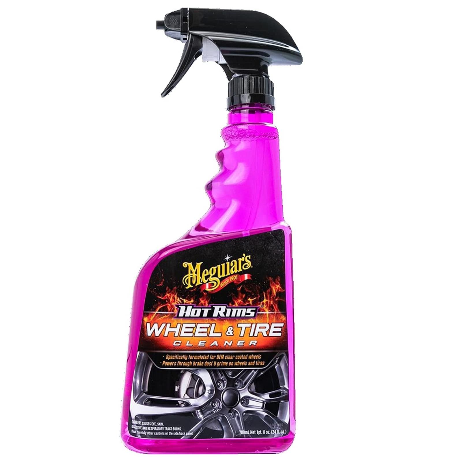Meguiar's g9524 hot rims wheel & tire cleaner, 24oz