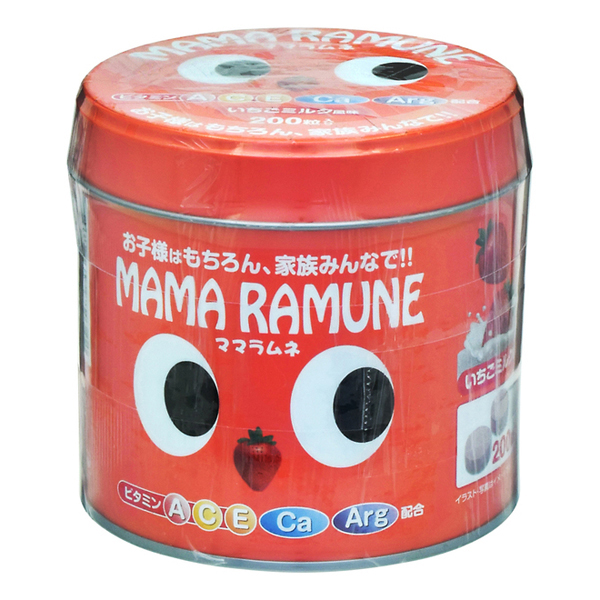 Kẹo cho trẻ biếng ăn Mama Ramune vị dâu 200 viên Nhật Bản | Lazada.vn