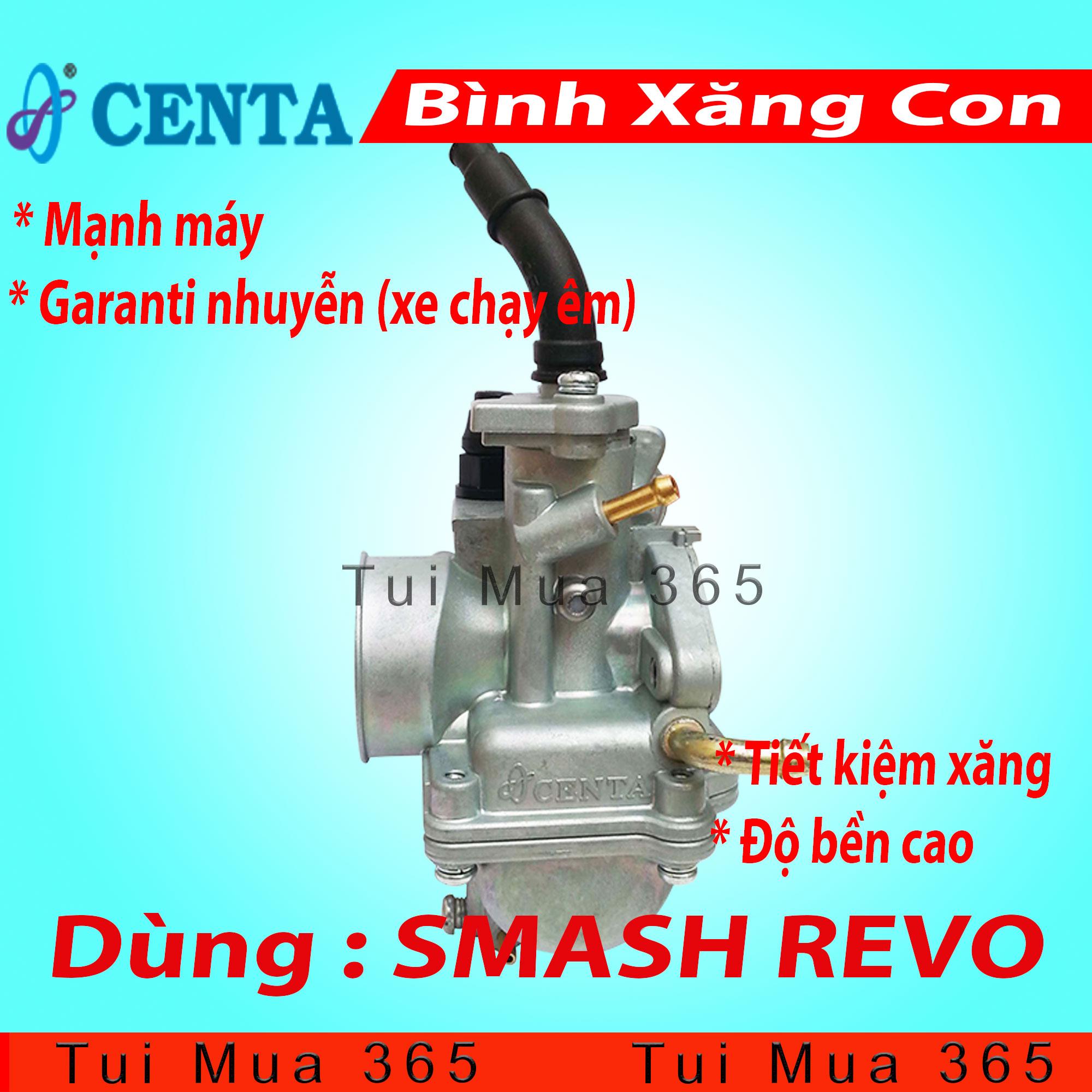 Bình Xăng Con CENTA xe Suzuki Smash - Smash Revo giúp chạy xe tiết kiệm xăng