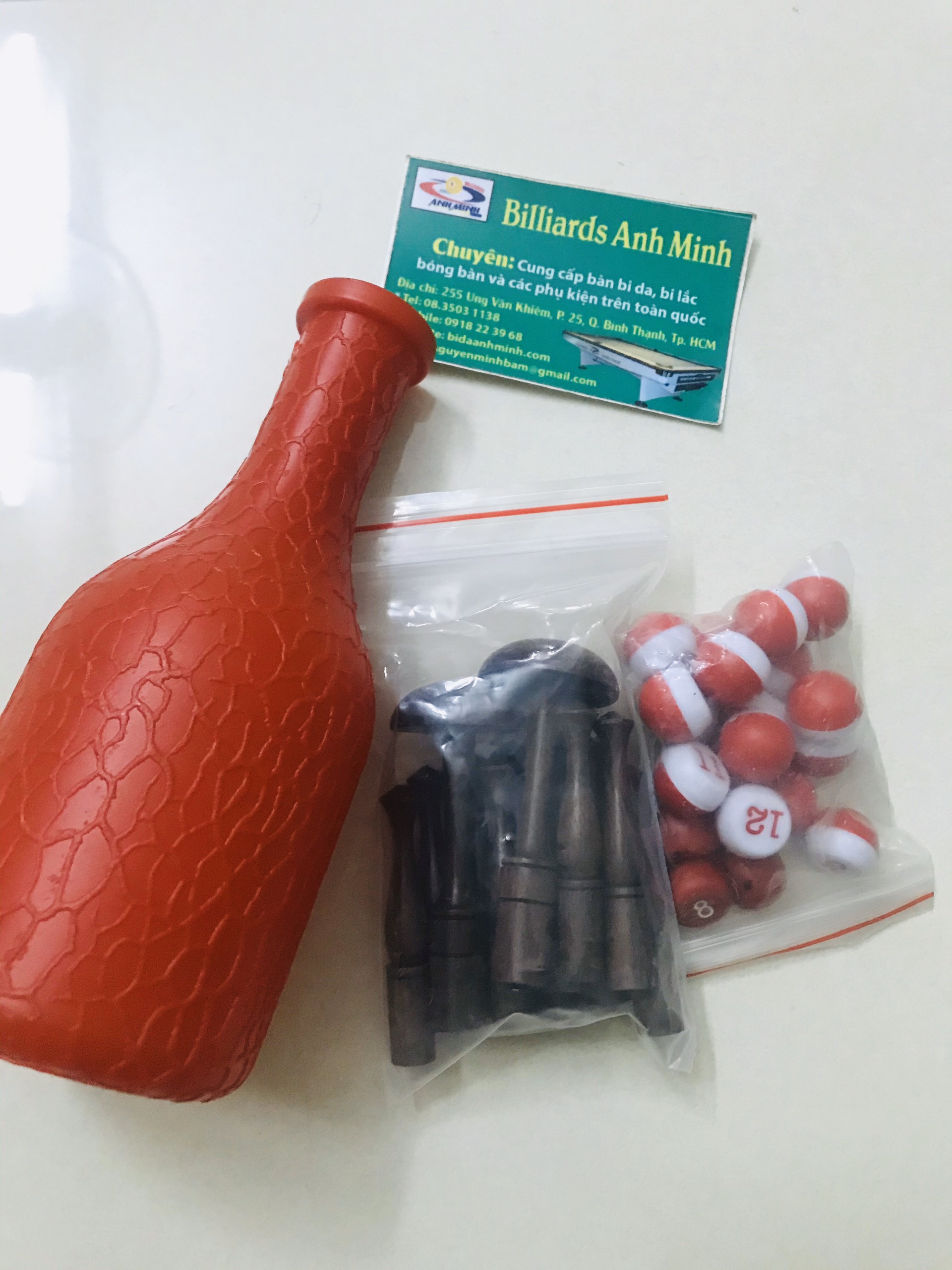 [HCM]Bộ dù bida (trọn bộ số đỏ)