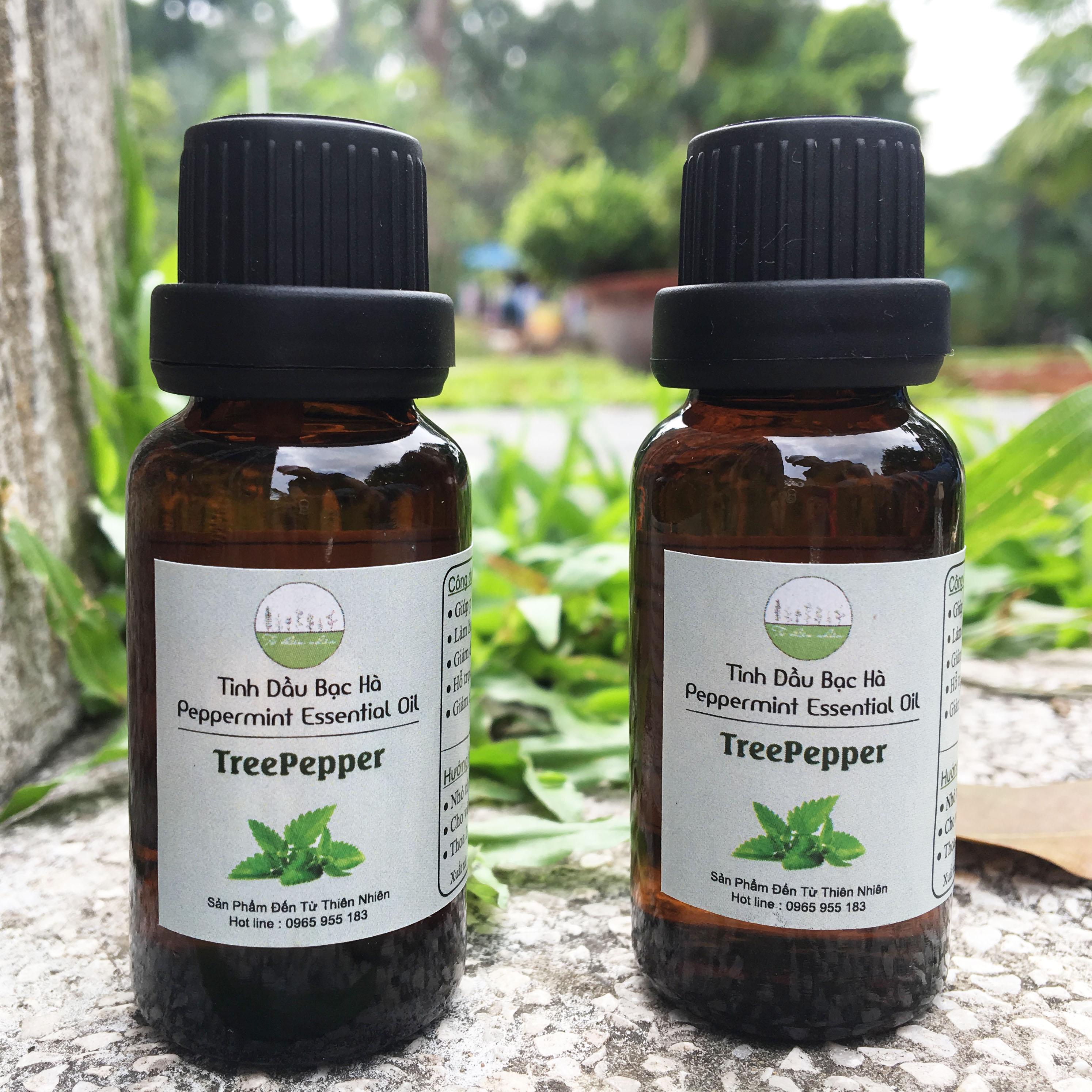 [HCM]Combo 2 Chai Tinh Dầu Bạc Hà 40ml (20ml+20ml) tuthiennhien