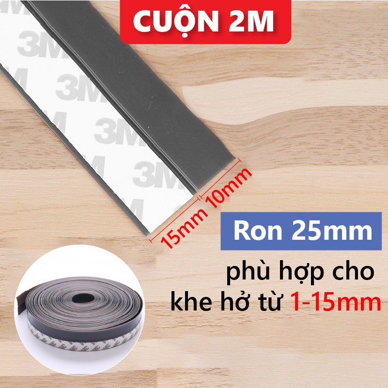 Gioăng dán chân cửa, dán khe cửa cách âm - AZ Store